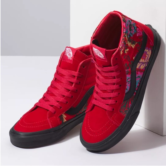 Vans FESTIVAL SATIN SK8 HI REISSUE size 7.5 - Picture 8 of 9